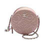 Chanel Vintage Pre-owned Laeder chanel-vskor Pink, Dam