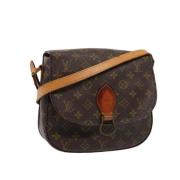 Louis Vuitton Vintage Pre-owned Canvas louis-vuitton-vskor Brown, Dam