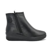 Cinzia Soft Svarta Ankelboots Black, Dam