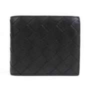 Bottega Veneta Vintage Pre-owned Laeder plnbcker Black, Dam