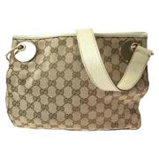 Gucci Vintage Pre-owned Canvas gucci-vskor Brown, Dam