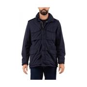 Aspesi Stilig Blouson Herrjacka Blue, Herr