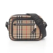 Burberry Vintage Pre-owned Laeder axelremsvskor Multicolor, Dam