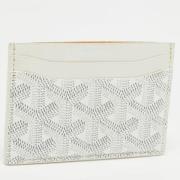 Goyard Vintage Pre-owned Belagd canvas plnbcker White, Dam