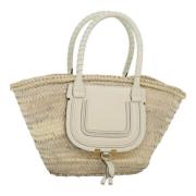 Chloé Pre-owned Pre-owned Tyg handvskor Beige, Dam