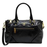 Prada Vintage Pre-owned Laeder prada-vskor Black, Dam