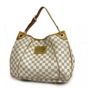 Louis Vuitton Vintage Pre-owned Tyg louis-vuitton-vskor White, Dam