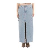 Replay Denim Skirts Blue, Dam