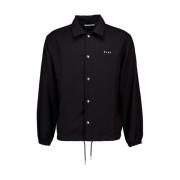 Olaf Hussein Svart Coach Jacket Black, Herr