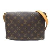 Louis Vuitton Vintage Pre-owned Canvas louis-vuitton-vskor Brown, Dam