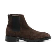 Paul Smith Brun Mocka Slip-On Boots Brown, Herr