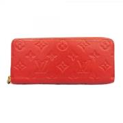 Louis Vuitton Vintage Pre-owned Tyg plnbcker Red, Dam