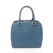 Louis Vuitton Vintage Pre-owned Laeder louis-vuitton-vskor Blue, Dam