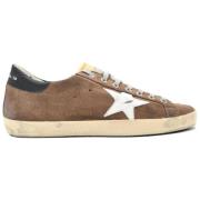 Golden Goose Superstar Brown White Star Sneakers Brown, Herr