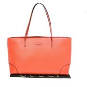 Gucci Vintage Pre-owned Laeder gucci-vskor Orange, Dam