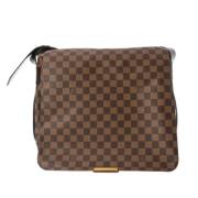 Louis Vuitton Vintage Pre-owned Canvas axelremsvskor Brown, Dam