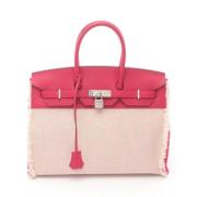 Hermès Vintage Pre-owned Tyg handvskor Pink, Dam