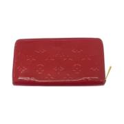 Louis Vuitton Vintage Pre-owned Laeder plnbcker Red, Dam