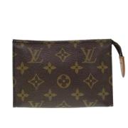 Louis Vuitton Vintage Pre-owned Canvas necessrer Brown, Dam