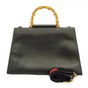 Gucci Vintage Pre-owned Laeder gucci-vskor Black, Dam