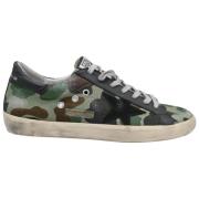 Golden Goose Militära Superstar Sneakers Multicolor, Herr