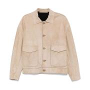 Salvatore Santoro Stiliga Jackor Kollektion Beige, Herr