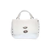 Zanellato Elegant vit läder crossbodyväska White, Dam