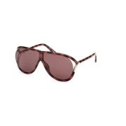 Tom Ford Stiliga solglasögon Ft1197 Axel Brown, Dam