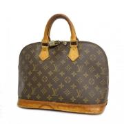 Louis Vuitton Vintage Pre-owned Tyg louis-vuitton-vskor Brown, Dam