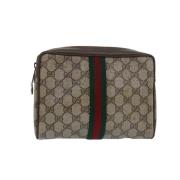 Gucci Vintage Pre-owned Tyg gucci-vskor Beige, Dam