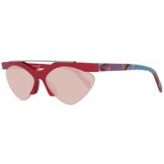 Emilio Pucci Röda Aviator Solglasögon Red, Dam