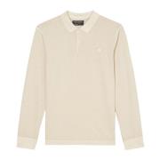 Marc O'Polo Polo tröja jersey regular Beige, Herr