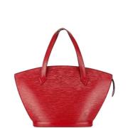 Louis Vuitton Vintage Pre-owned Laeder louis-vuitton-vskor Red, Dam