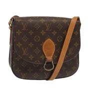 Louis Vuitton Vintage Pre-owned Canvas louis-vuitton-vskor Brown, Dam