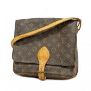 Louis Vuitton Vintage Pre-owned Tyg louis-vuitton-vskor Brown, Dam