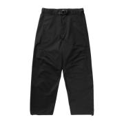 Goldwin Helicoid Wide Pants Black, Herr