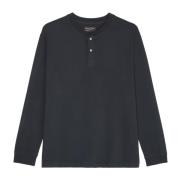 Marc O'Polo Henley långärmad Blue, Herr