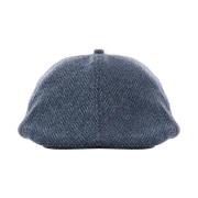 MC2 Saint Barth Grå Melange Front Visor Hatt Gray, Dam