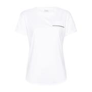 Brunello Cucinelli Vita T-shirts och Polos White, Dam