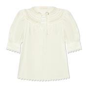 Ulla Johnson Top Dylan Beige, Dam