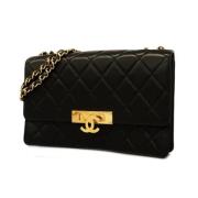 Chanel Vintage Pre-owned Laeder chanel-vskor Black, Dam