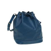 Louis Vuitton Vintage Pre-owned Tyg louis-vuitton-vskor Blue, Dam