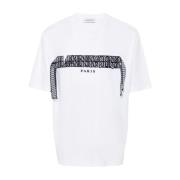 Lanvin Stiliga T-shirts och Polos White, Herr