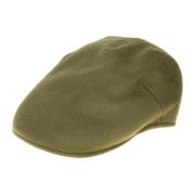 Borsalino Platt Duckbill Hatt med Sydd Skärm Green, Herr