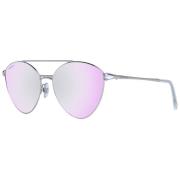 Swarovski Silver Kvinnors Aviator Solglasögon Purple, Dam