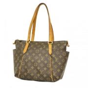 Louis Vuitton Vintage Pre-owned Tyg louis-vuitton-vskor Brown, Dam