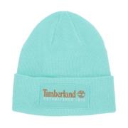 Timberland Vintage Beanie Holiday Teal Hat Green, Herr