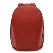 Louis Vuitton Vintage Pre-owned Laeder louis-vuitton-vskor Red, Dam