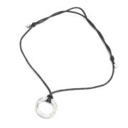 Bvlgari Vintage Pre-owned Silver halsband Black, Dam