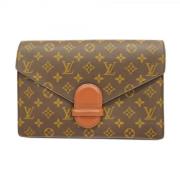 Louis Vuitton Vintage Pre-owned Tyg louis-vuitton-vskor Brown, Dam